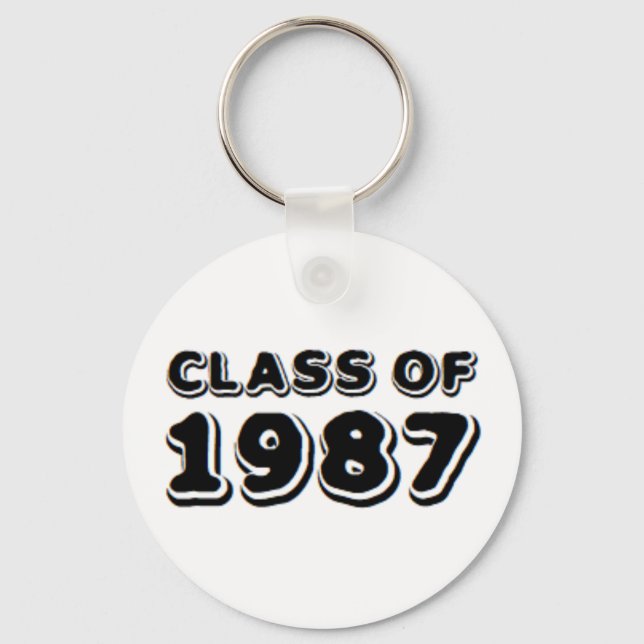 Porte-clés promotion de 1987 (Recto)