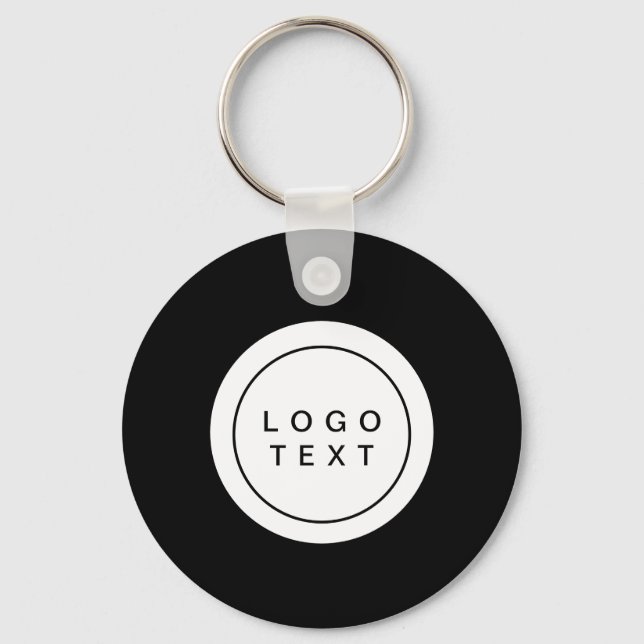 Porte-clés promotionnel avec code QR et logo simpl (Recto)