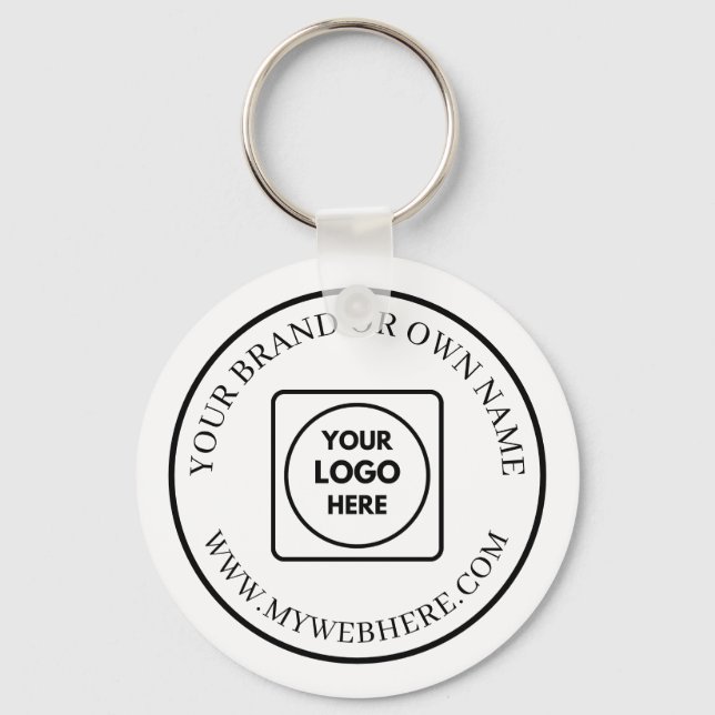 Porte-clés promotionnels personnalisés avec logo d (Recto)