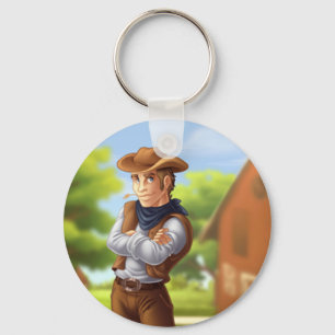 Porte-clés Promotions Western Cowboy