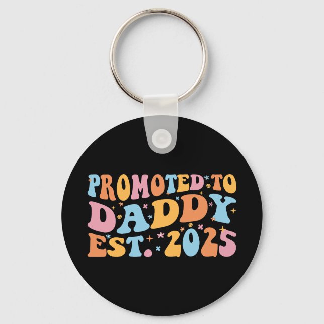 Porte-clés Promu À Daddy Est. III 2025 (Recto)