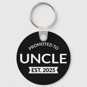Porte-clés Promu À Oncle Est. 2025 II