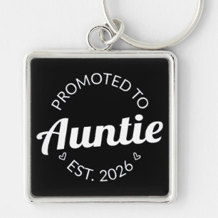 Porte-clés Promu À Tante Est. 2026 I