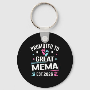 Porte-clés Promu en Grande Mema Est 2026 Annonce de Grossesse