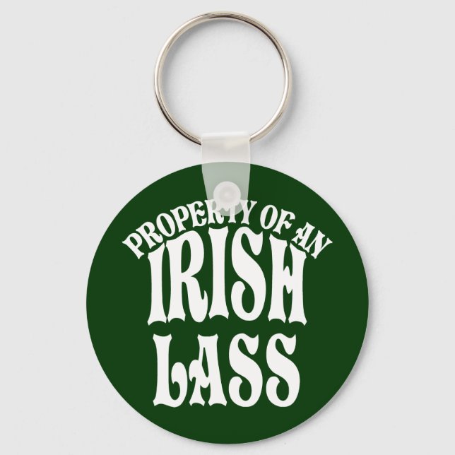 Porte-clés Property of an Irish Lass (Recto)
