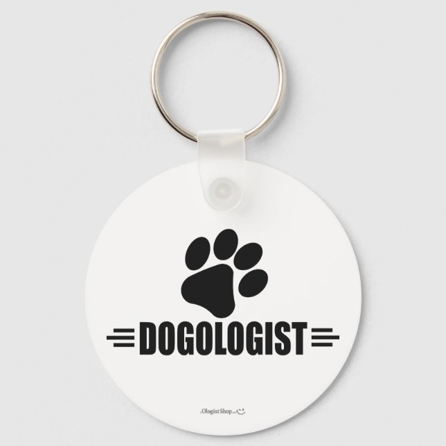 Porte-clés Propriétaire de chien humoristique (Recto)