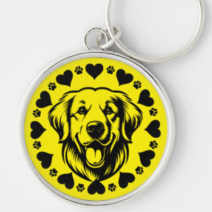 Porte-clés Propriétaire du chien du Labrador Retriever
