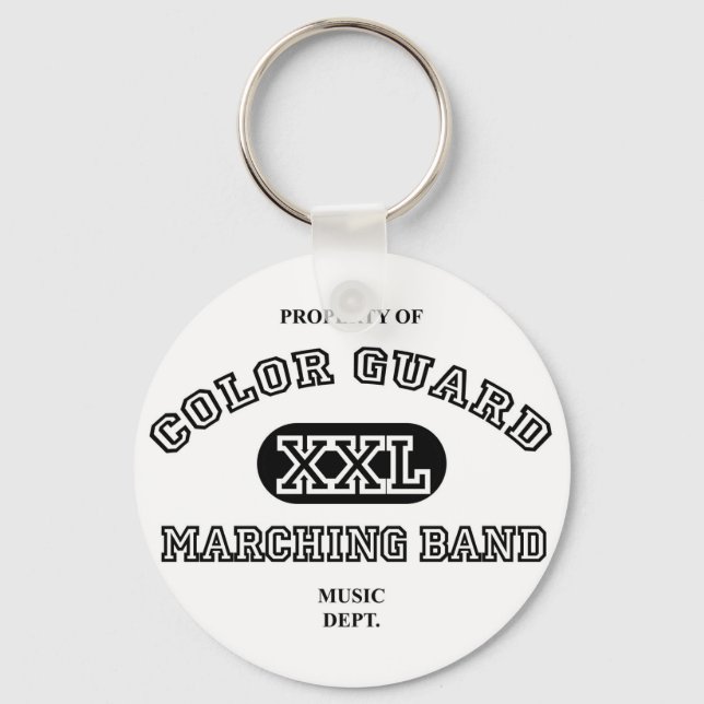 Porte-clés Propriété de Colorguard (Recto)