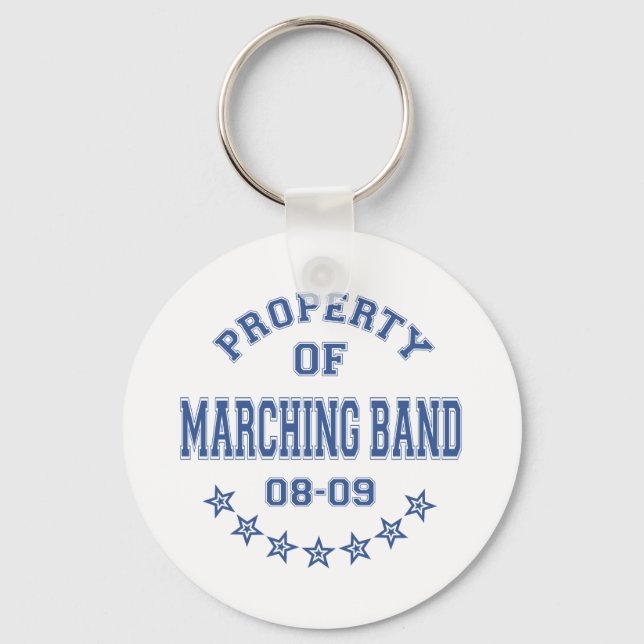 Porte-clés Propriété De La Bande Marching (Recto)