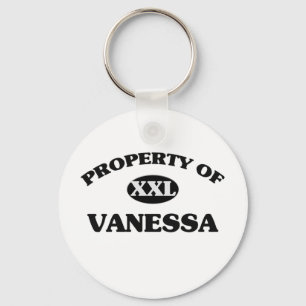 Porte-clés Propriété de VANESSA