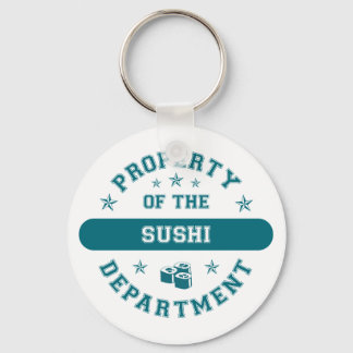 Porte-clés Propriété du département du Sushi