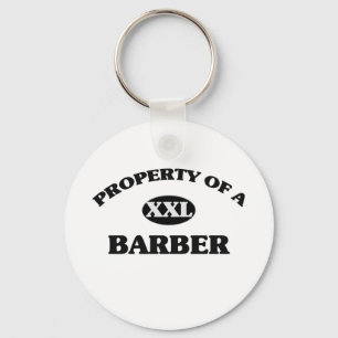 Porte-clés Propriété d'un COIFFEUR