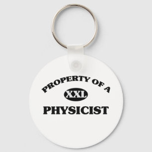 Porte-clés Propriété d'un PHYSICIEN