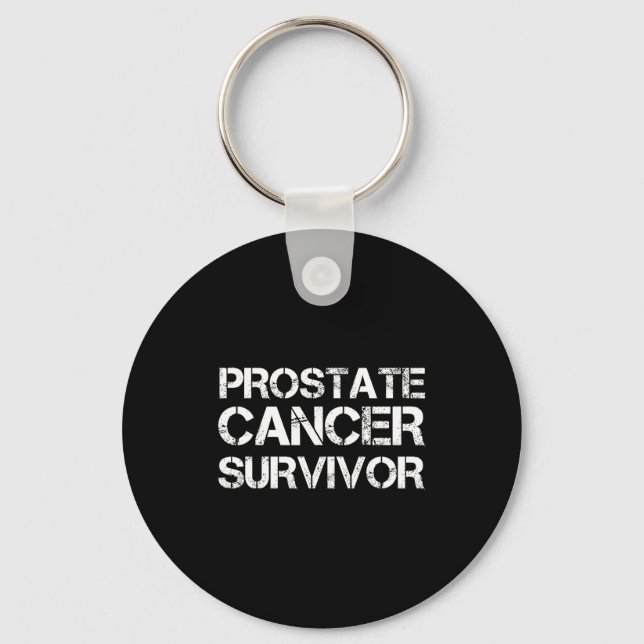 Porte-clés Prostate Cancer Survivor For Prostate Cancer Aware (Recto)