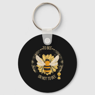 Porte-clés Protection des espèces de l'abeille à miel et prot