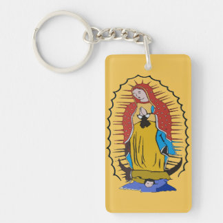 Porte-clés Protégenos Vierge de Guadalupe
