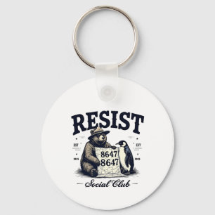 Porte-clés Protéger le parc national anti-Trump 8647 contre l