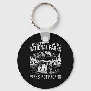 Porte-clés Protéger nos parcs nationaux Randonnée Nature Cons