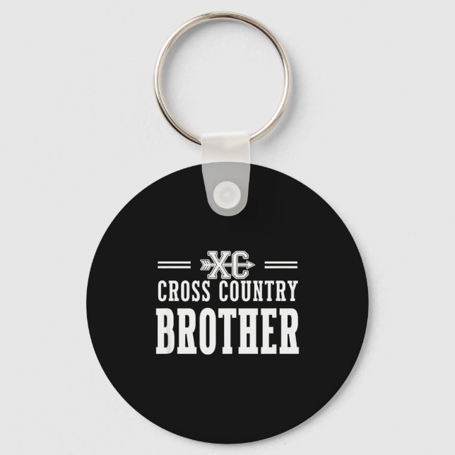 Porte-clés Proud Cross Country Brother Team Love Srit Cc Sibl (Recto)