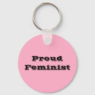 Porte-clés Proud Feminist