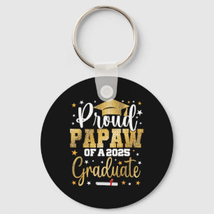 Porte-clés Proud Papaw D'Un Diplômé De 2025 Cl Graduatio Seni
