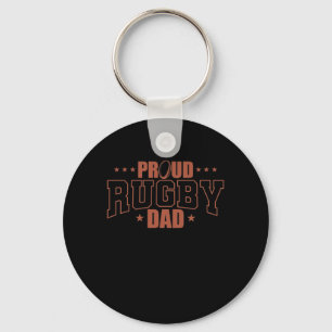 Porte-clés Proud Rugby Dad Football Sport Spieler