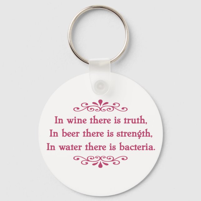 Porte-clés Proverbe allemand -CF (Recto)