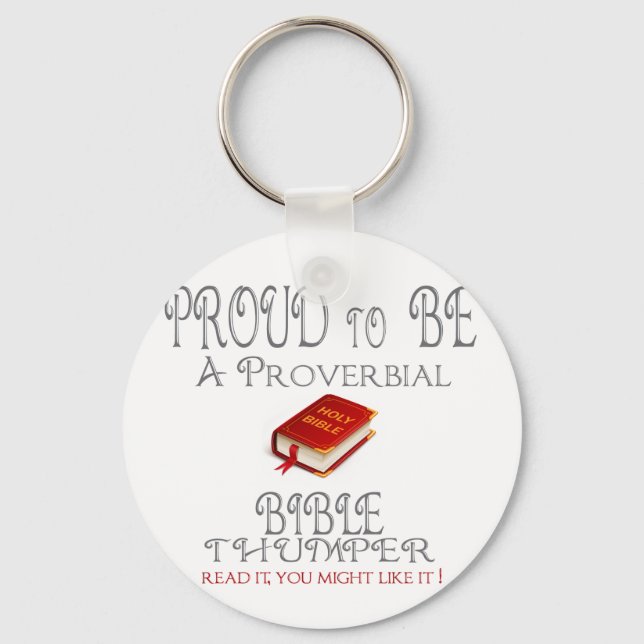Porte-clés Proverbial Bible Thumper (Recto)