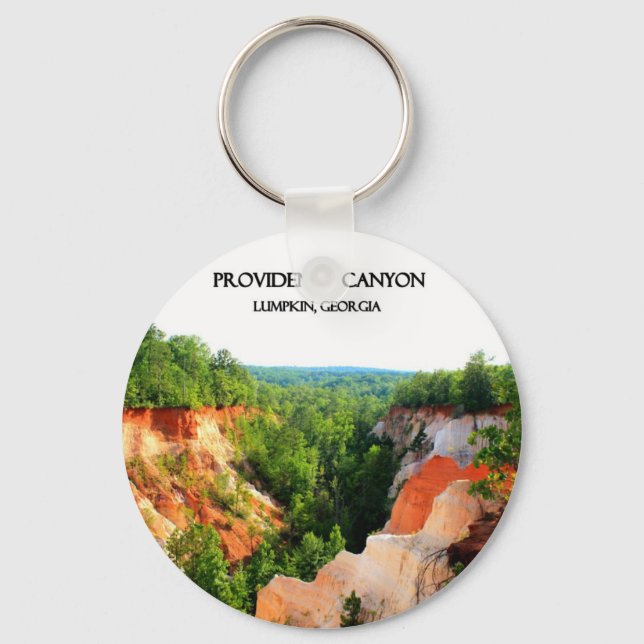 Porte-clés PROVIDENCE CANYON - Lumpkin, Géorgie (Recto)