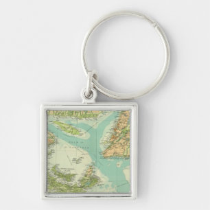 Porte-clés Provinces maritimes et Terre-Neuve