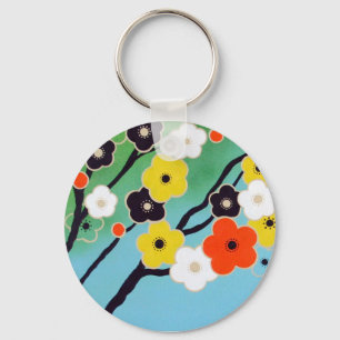 Porte-clés Prunier dans la fleur