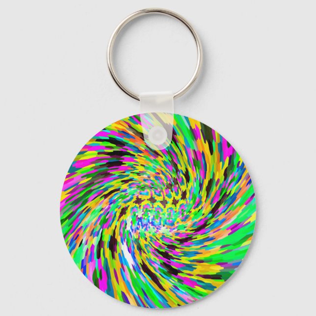 Porte-clés Psychedelic vortex (Recto)