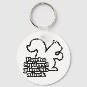 Porte-clés Psycho Squirrel