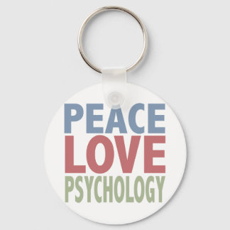 Porte-clés Psychologie de l'amour de la paix