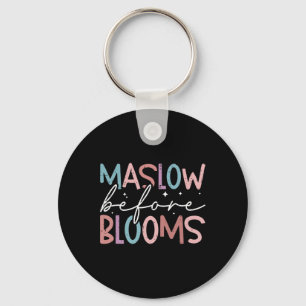 Porte-clés Psychologue Maslow Avant Bloom Sped Enseignant Clr