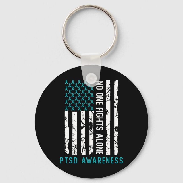 Porte-clés Ptsd Post Traumatique Stress Disorder Sensibilisat (Recto)