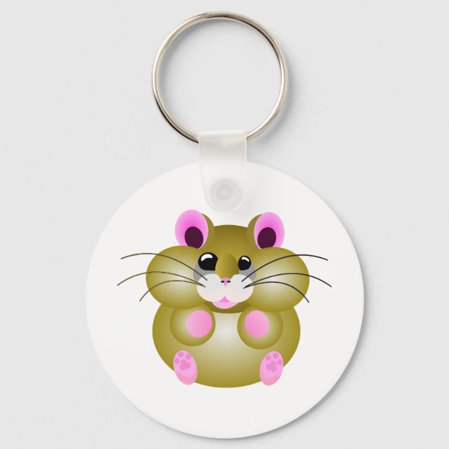 Porte-clés Pudgy Hamster (Recto)