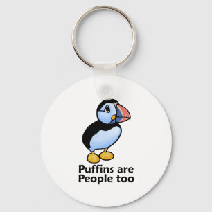 Porte-clés Puffins are People too