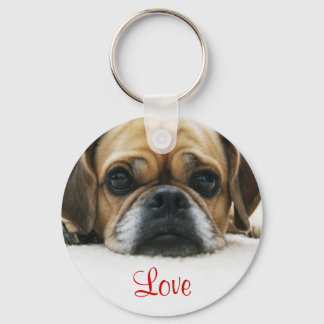 Porte-clés Puggle Love Keychain