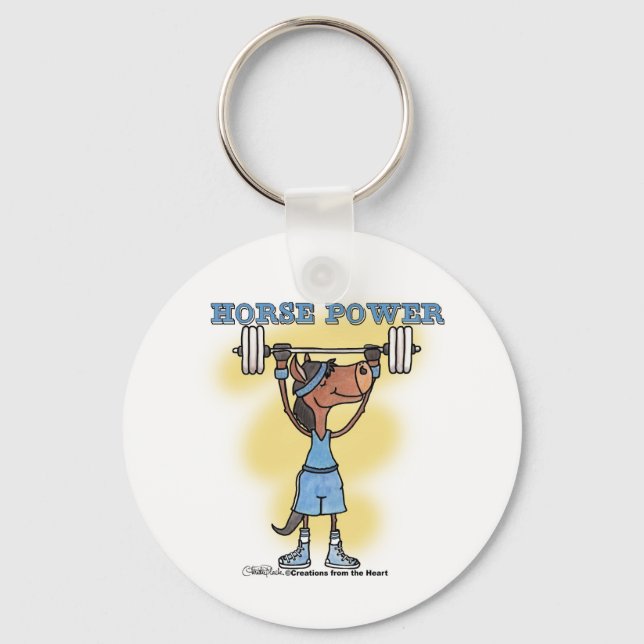Porte-clés Puissance du cheval (Recto)