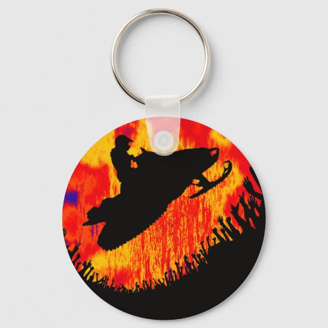 PORTE-CLÉS PUISSANCE MOBILE NEIGE (Recto)