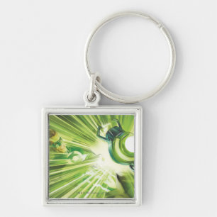 Porte-clés Puissance verte de lanterne