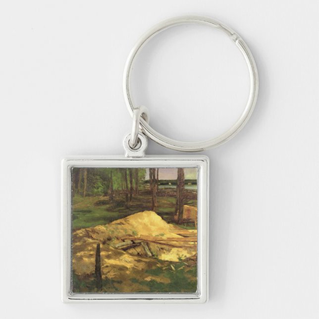 Porte-clés Puits de sciure, 1876 (Devant)