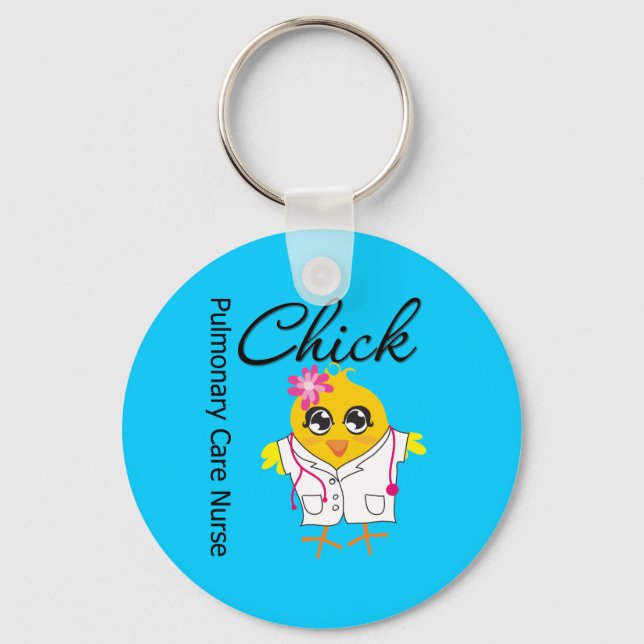 Porte-clés Pulmonary Care Nurse Chick v2 (Recto)
