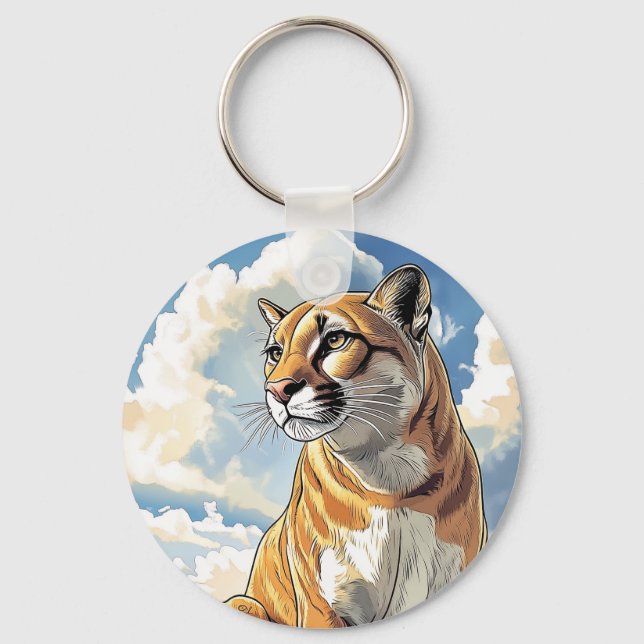 Porte-clés Puma I Cougar (Recto)