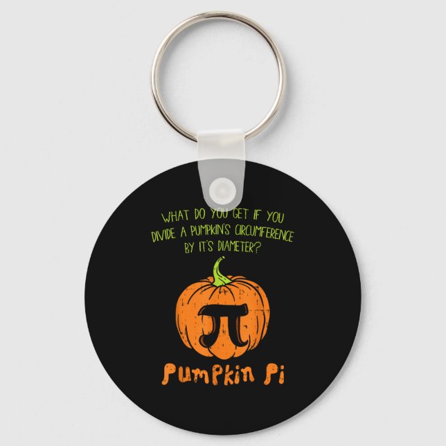 Porte-clés Pumpkin E Math Shirt Funny Halloween Thanksgiving  (Recto)