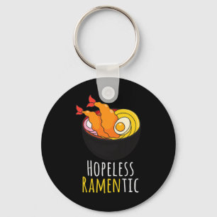 Porte-clés Pun à nouilles Kawaii Ramen Ramento sans espoir