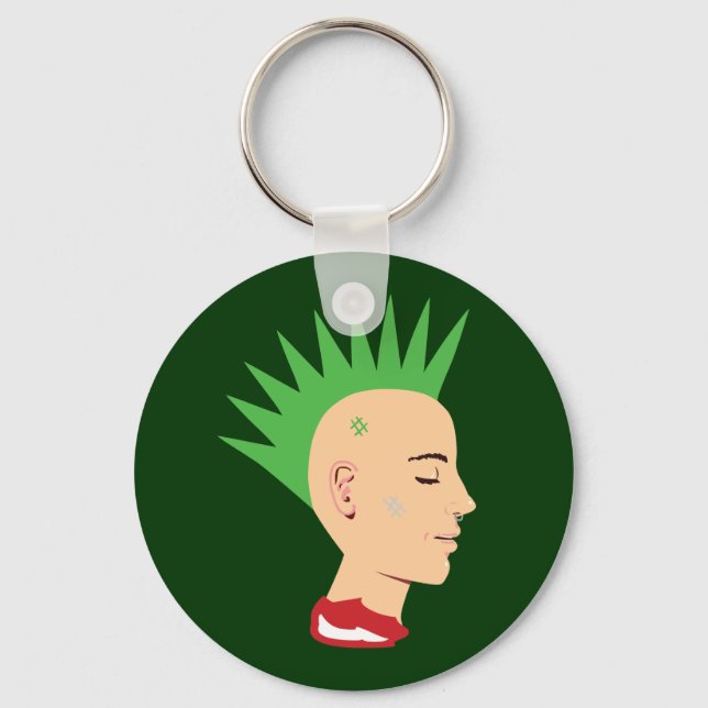 Porte-clés Punk Guy (Recto)