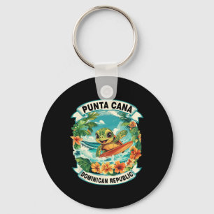 Porte-clés Punta Cana République dominicaine Tortue de mer mi