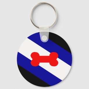 Porte-clés Puppy Play Pride Flag 